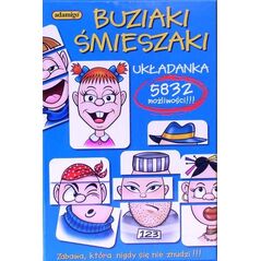 Adamigo Układanka Buziaki Śmieszaki (5673)