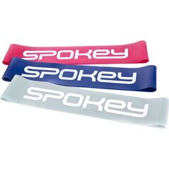 Spokey Mini Band Set różne poziomy oporu w zestawie wielokolorowy 3 szt.