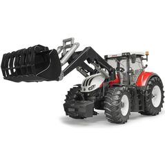 Bruder Traktor Steyr 6300 Terrus CVT z ładowarką czołową (03181)