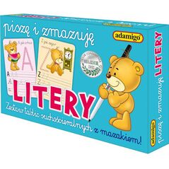 Adamigo Zestaw Piszę i Zmazuję Literki