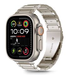 Strap for APPLE WATCH 6 / 7 / 8 / 9 / 10 / SE / ULTRA 1 / 2 (44 / 45 / 46 / 49 MM) Tech-Protect Stainless Classic Titanium 5906302370863