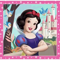 Trefl PUZZLE 3W1 TREFL PIEKNE KWIATY PUD8