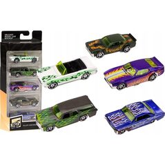 LeanToys Resoraki metalowe 1:64 5szt