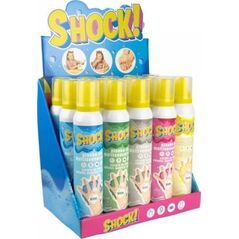 TUBAN SHOCK! Pianko-żel 200ml Display 15 sztuk Mix