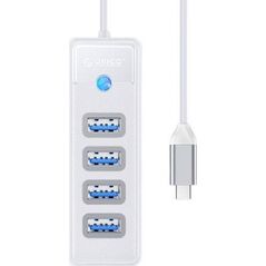 HUB USB Orico Orico 4x USB-A 3.1 Gen1 (PW4U-C3-015-WH-EP)