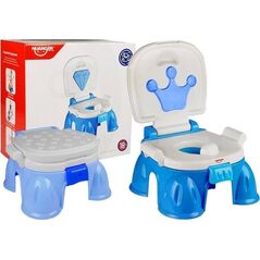 LeanToys Nocnik grający 3w1 niebieski