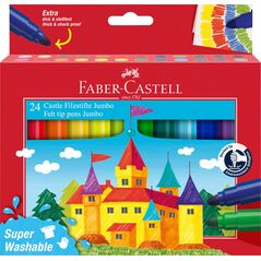 Faber-Castell Faber-Castell 154324 mazak Różne kolory 24 szt.
