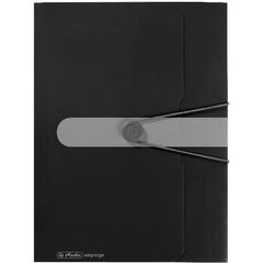 Herlitz Teczka rysunkowa A4 z gumką czarna - 0011205986