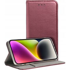 Vega KABURA MAGNETO BOOK DO SAMSUNG A16 BURGUNDOWY>
