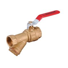 KFA Zawór kulowy z filtrem skośnym 3/4" 708-010-20