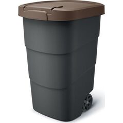 Kosz na śmieci Prosperplast brązowy (CEN-80990)