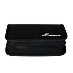 MediaRange Media Storage Wallet for 6 USB Flashdrives & 3 SD Memory Cards Nylon Black (MRBOX98) έως 12 άτοκες Δόσεις