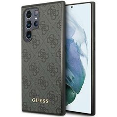 Guess Guess GUHCS24LG4GFGR S24 Ultra S928 czarny/black hardcase 4G Metal Gold Logo