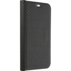 OEM Kabura LUNA Book Carbon do SAMSUNG S21 FE czarny