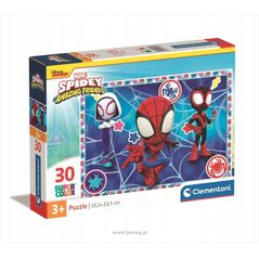 Clementoni Puzzle 30 elementów Super Kolor Spidey i super-kumple