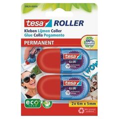 Tesa tesa Mini Klebe-Roller 6m 5mm permanent ecoLogo         2St.