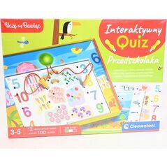 Clementoni CLE Interaktywny quiz NOWY 50940