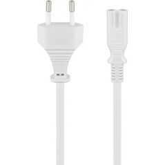 Goobay Kabel zasilający EURO (radiowy) CEE 7/16 - C7, 1,5m biały 51326