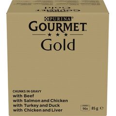 Gourmet Purina Gourmet Gold Kawałki w sosie mix 96x85g