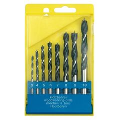 Wiertło Vorel do drewna kręte walcowe 7 4 5 3 6 10 8 9mm zestaw (22381)