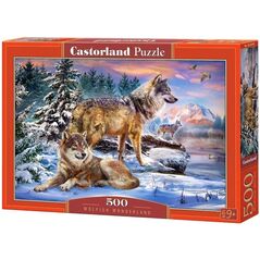 Castorland Puzzle 500 Wolfish Wonderland