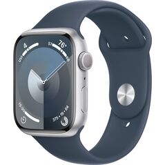 Smartwatch Apple Watch 9 45mm GPS Silver Alu Sport M/L Niebieski (MR9E3QI/A)