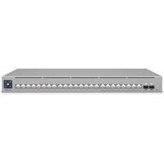Switch Ubiquiti Ubiquiti Switch UniFi 16xRJ45 GBit/8xRJ45 2.5G/2xSFP+ Managed Max 19" Rack-Mountable, 1,3" Touchscreen