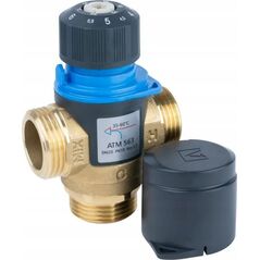 Afriso Afriso zawór mieszający 3-drogowy obrotowy ARV 382 Vario ProClick, DN20, Rp3/4", Kvs 3,5-9 1338220