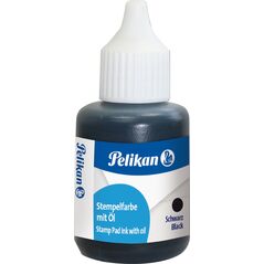 Pelikan Pelikan Stempelfarbe m.Öl schwarz 30 ml με Pinsel 14052886 4012700351357
