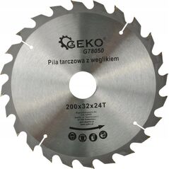Geko PIŁA TARCZ.WIDIA 200*32*24z /B