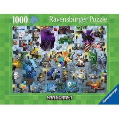 Ravensburger Puzzle 1000 Challenge. Minecraft