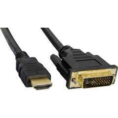 Kabel Akyga HDMI - DVI-D 3m czarny (AK-AV-13)