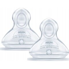 NUK Nuk First Choice + smoczek silikonowy na butelkę 6-18m 2 szt. Nuk