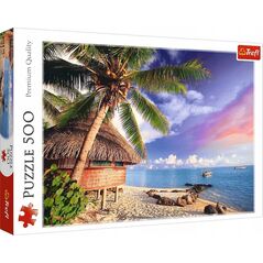 Trefl Puzzle 500 elementów Wyspa Bora-Bora