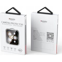 Yesido yesido Lens Protector WB27 iPhone 15 Pro / 15 Pro Max, BLACK / CZARNY