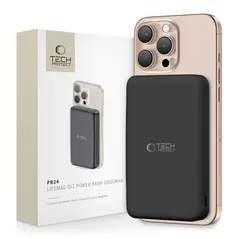 Tech-Protect PB24 LifeMag Qi2 MagSafe Power Bank 10000mah Black