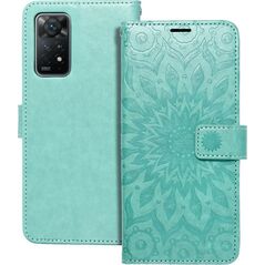 Kabura Forcell MEZZO Book do XIAOMI Redmi NOTE 11 PRO / 11 PRO 5G mandala zielony