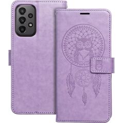 OEM Kabura MEZZO Book do SAMSUNG A23 5G łapacz snów fioletowy