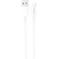 Kabel USB Dudao USB-A - LPT 1 m Biały (6976625331734)