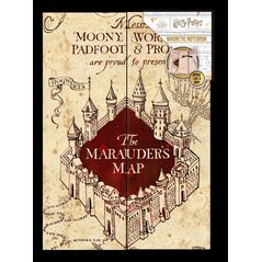 Harry Potter ThumbsUP! Notizbuch A5- Harry Potter - Karte d. Rumtreibers