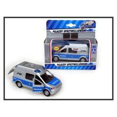 Hipo VAN POLICJA Z GLOSEM 14CM