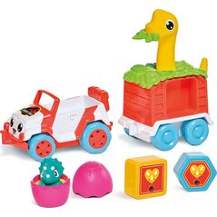Tomy Toomies jeep z dino przyczepą Jurassic World TOMY