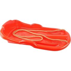 Technok Sanki Plastikowe Ślizg Ze Sznurkiem Czerwone 6481