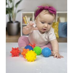 Tullo Piłeczki sensoryczne 8szt Bez dziurki 419 74194
