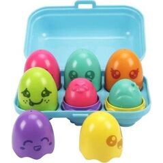 Tomy TOMY TOOMIES jajeczka z dźwiękami nieb.E73563 /6