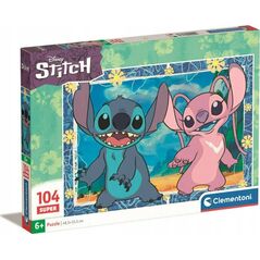 Clementoni CLE puzzle 104 SuperKolor Disney Stitch3 27573