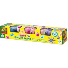 SES SES Malowanie palcami 4kol 4x110ml 00392 03920