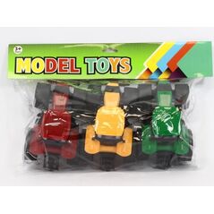 Mega Creative Traktor 3 szt w worku 9978-10A 08489