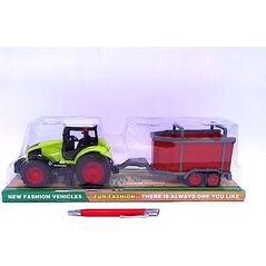 Blocki Traktor z przyczepą 666-178A 04290