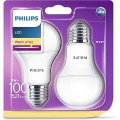 Philips Żarówka LED E27 13W (100W) 2 sztuki (929001234561)